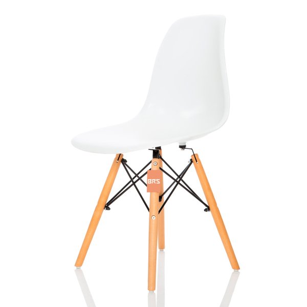 Kit 6 Cadeiras Charles Eames Eiffel Dsw Branca - 2