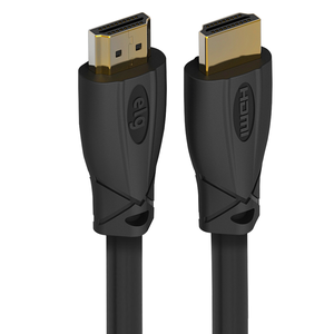Cabo Hdmi 2.0, Elg, Hd4k100, 4k Ultra Hd, 3d Ready, Alta Velocidade 18gbps, 2,5 Metros, Preto