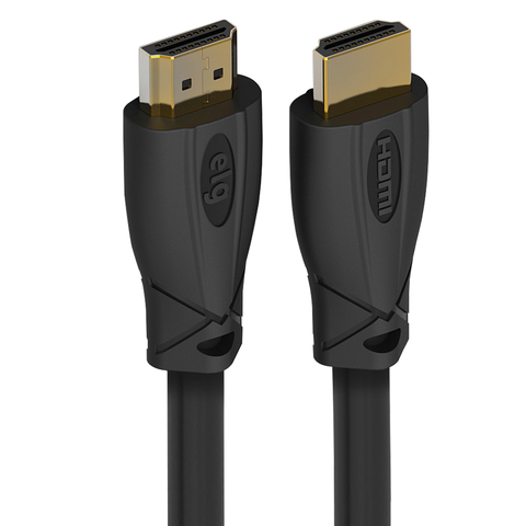 Cabo Hdmi 2.0, Elg, Hd4k100, 4k Ultra Hd, 3d Ready, Alta Velocidade 18gbps, 2,5 Metros, Preto