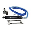 Ver imagem 1 de Buril /Micro-Retífica Alto Torque Pneumático 35.000 RPM C/ Alavanca