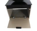 Ver imagem 3 de Gabinete Armário Banheiro 40cm Cuba Oval Preta