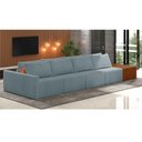 Ver imagem 6 de Sofá Ilha 4 Lugares Living 512cm Modulado Lary Bouclê K01 Cor Azul
