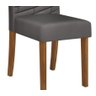 Conjunto Mesa de Jantar Vega Tampo em Vidro 180x90cm com 06 Cadeiras Julia Freijó/Off White/Veludo L - 6