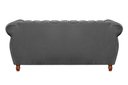 Ver imagem 4 de Sofá Realeza 3 Lugares Cor:Suede Cinza 220