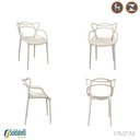 Ver imagem 1 de Kit 4 Cadeiras Aviv PP Várias Cores - Fratini