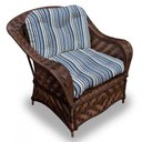 Ver imagem 2 de Conjunto de Poltronas Fibra Sintética Nairóbi - 2 Poltronas + 1 Mesa Centro - Tecido Alanta