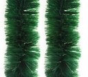 Ver imagem 1 de Festão de Natal Pet Largo Verde Fosco 12cm Jogo 10 Metros - Magizi