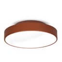 Ver imagem 1 de Plafon Painel Redondo 30cm Para 2 Lâmpadas 7653 Cor Cobre