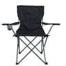 Cadeira Dobrável Camping Confort 120kg Porta-copos Preta Lu0098_pr - 2