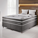 Ver imagem 4 de Colchão Mola Ensacada Queen Size 33x158x198cm Lunar Cinza - Casa Giulia