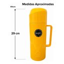 Ver imagem 2 de Garrafa Térmica Aladdin Mássima 1L Rolha para Café e Chá Amarelo