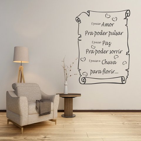 Adesivo de Parede Frase 253