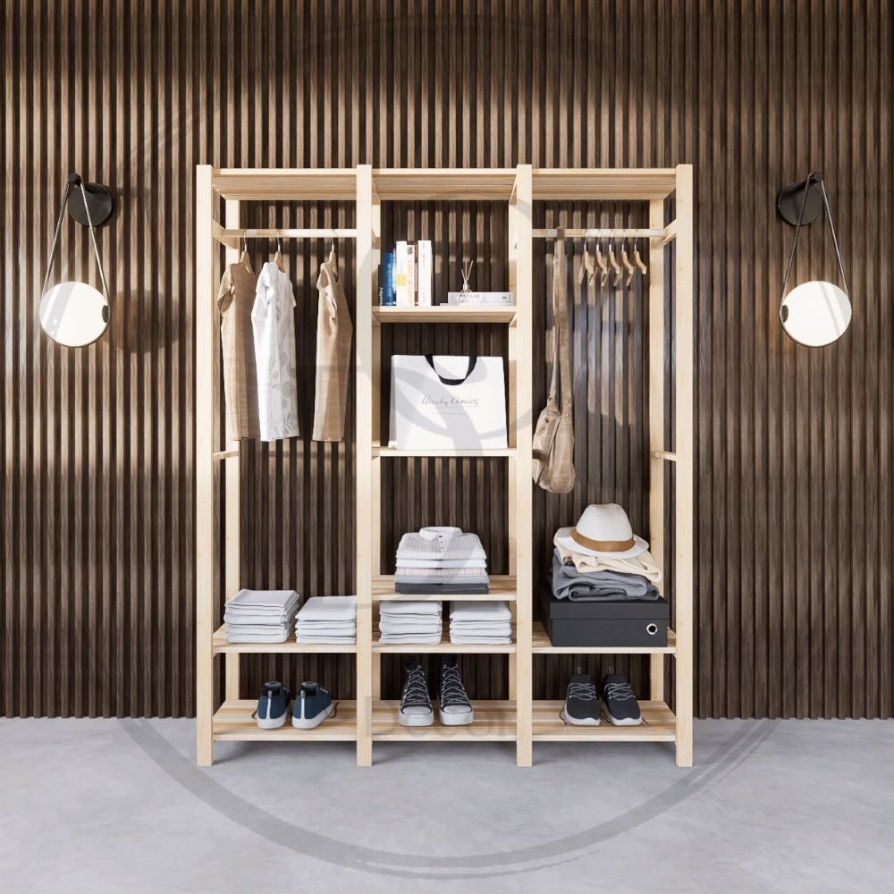 Estante e Cabideiro Para Loja de Roupas On Design Ecommerce Arara ...