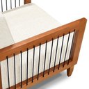 Ver mais imagens de Poltrona Decorativa Varanda Samoa Madeira Maciça com Cordas Náutica Linho Natural - Desk Design