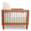 Ver imagem 5 de Poltrona Decorativa Varanda Samoa Madeira Maciça com Cordas Náutica Linho Natural - Desk Design