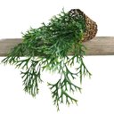 Ver imagem 1 de 7 Buquês Planta Artificial Pendente Chifre de Veado Jardim Vertical Decoração Luxo