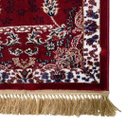 Ver imagem 5 de Tapete Persa Royal Vermelho 50x85cm Fio Acetinado - Decoração para Quarto e Sala