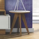 Ver imagem 1 de Mesa de Canto Redonda Retrô TB37 Dalla Costa