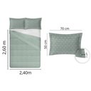 Ver imagem 3 de Kit Colcha Piquet Queen Size - 100% Algodão:poá