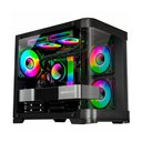 Ver imagem 1 de Gabinete Gamer Aquário K-mex Cg-01p4 - Vidro Temperado - Micro Atx - Preto - Cg01p4rh001cbox