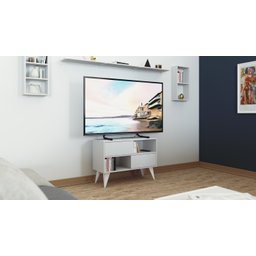 Suporte de Mesa para Tv 32" até 75" STAND 200 - PRETO - 4