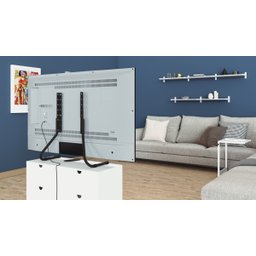 Suporte de Mesa para Tv 32" até 75" STAND 200 - PRETO - 3