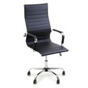Ver imagem 1 de Cadeira De Escritorio Esteirinha Giratoria Ergonomica Alta:Preto