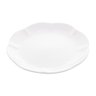 Prato Para Sobremesa De Porcelana Wave Branco 20Cm - Lyor - 1