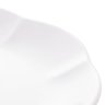 Prato Para Sobremesa De Porcelana Wave Branco 20Cm - Lyor - 4
