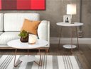 Ver imagem 5 de Conjunto de Mesa Centro e Lateral Back Branco