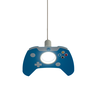 Pendente Controle Xbox em Acrílico Azul – Decoração Gamer, Bivolt, Soquete E27 - 4