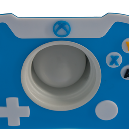 Pendente Controle Xbox em Acrílico Azul – Decoração Gamer, Bivolt, Soquete E27 - 5