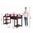 Ver imagem 3 de Mesa Gamer Multimóveis CR25062 Preto
