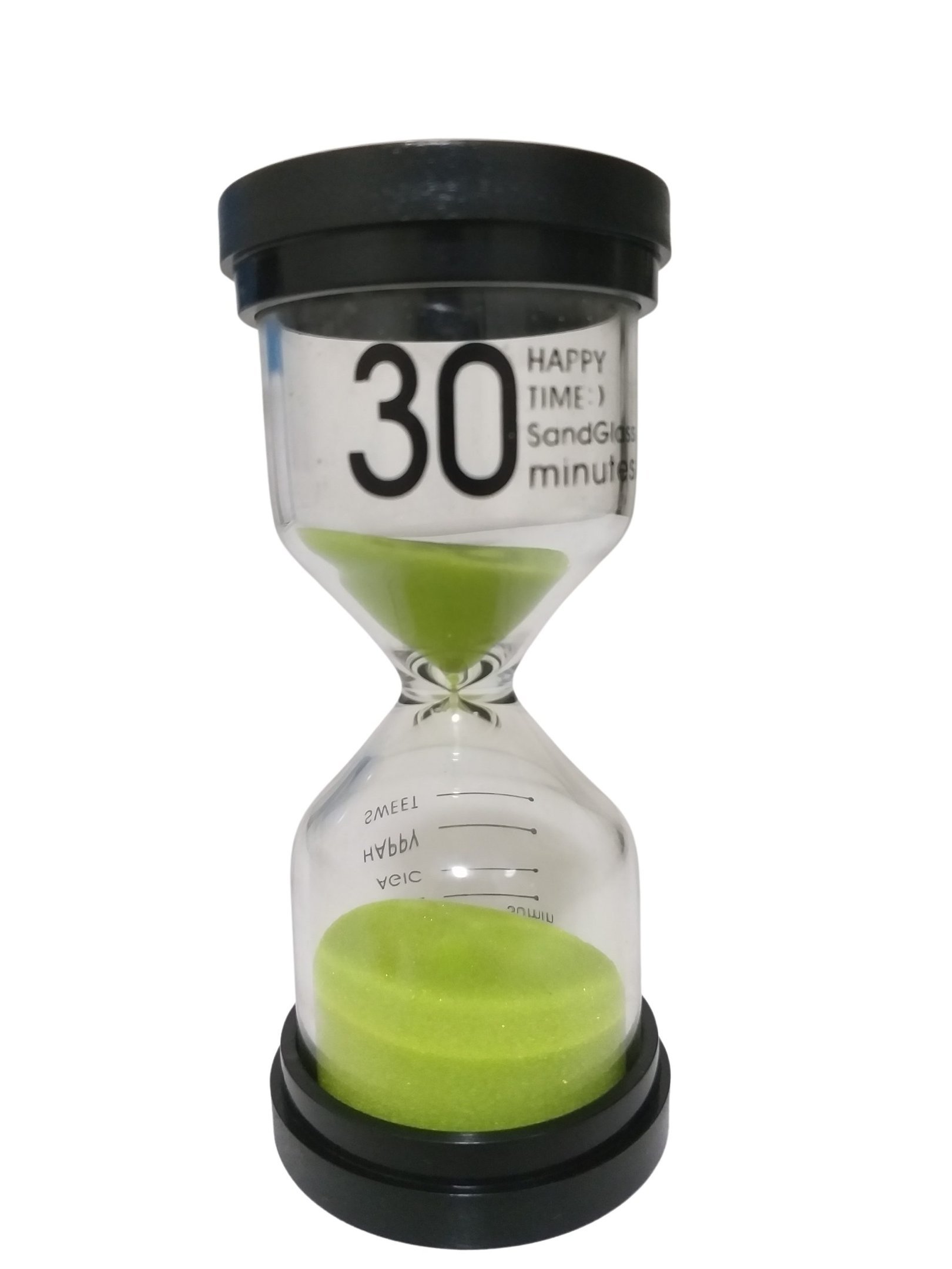 Mini Ampulheta Verde 30 Minutos