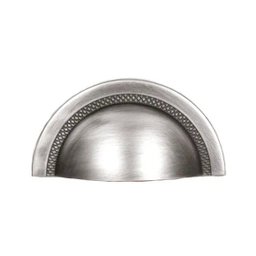 Puxador Shell 64mm Níquel Escovado - 1