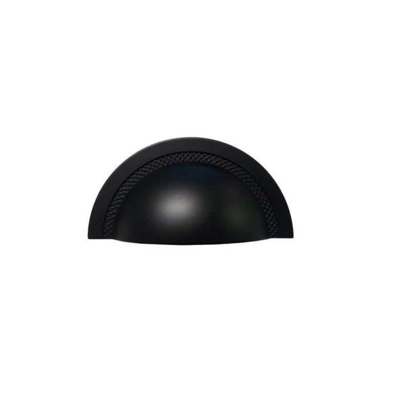PUXADOR SHELL 64MM PRETO