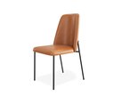 Ver imagem 4 de Conjunto 2 Cadeiras Estofadas para Sala de Jantar Livia Whisky - Mobili