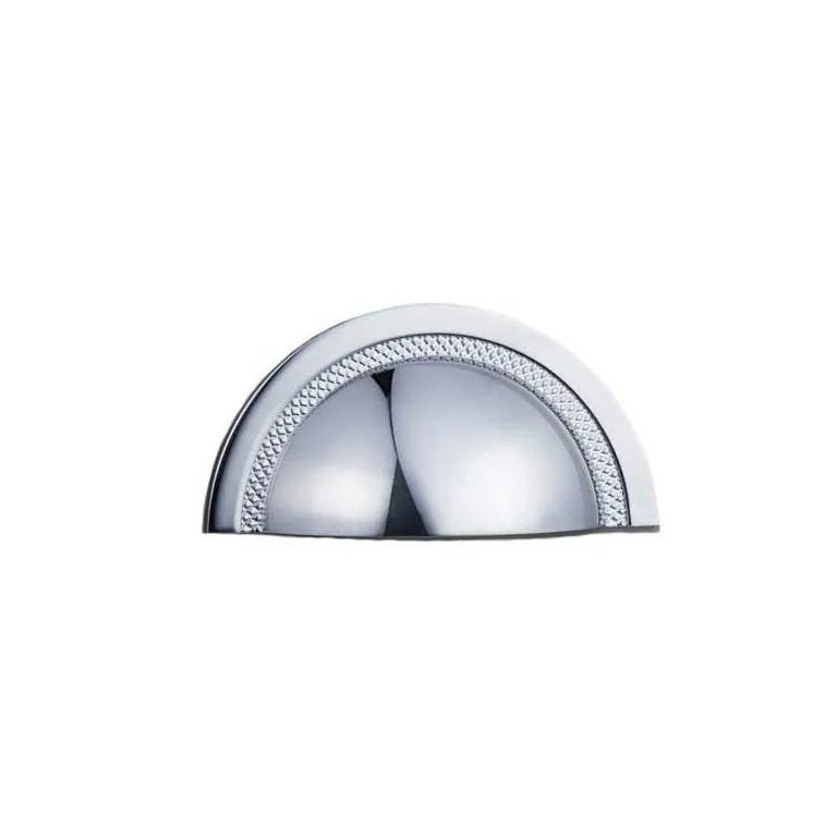 PUXADOR SHELL 64mm CROMADO