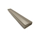 Ver imagem 3 de Ralo Oculto Linear de Embutir 5x50 para Porcelanato Bege