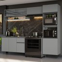 Ver imagem 2 de Armário de Cozinha Completa 260cm Suspenso Nice Madesa 10