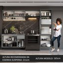 Ver imagem 6 de Armário de Cozinha Completa 260cm Suspenso Nice Madesa 10