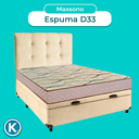 Ver imagem 4 de Conjunto Cama Box Bau Blindado Casal + Colchão D33 Maxsono Paropas + Cabeceira
