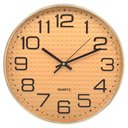 Ver imagem 4 de Relógio de Parede 30 Cm Decorativo Silencioso Re-093 Pgb Dourado