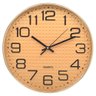 Relógio De Parede 30 Cm Decorativo Silencioso RE-093 PGB Dourado - 1