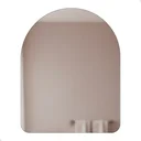 Ver imagem 2 de Espelho Orgânico de Parede com Led Frio Capela 44x64 Espelho Decorativo para Sala Quarto Banheiro