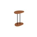 Ver imagem 2 de Mesa Lateral New Bend Incolar Cedro com Pé Preto