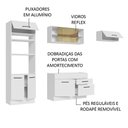 Ver imagem 5 de Armário de Cozinha Completa 270cm Branco Agata Madesa 04