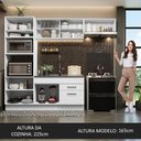 Ver imagem 6 de Armário de Cozinha Completa 270cm Branco Agata Madesa 04
