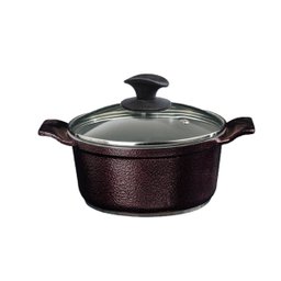 Jogo Panelas Cereja Cerâmica Talher Preto Javali AAL 26 A 30 - 2