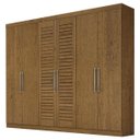 Ver imagem 1 de Guarda-Roupa Tebarrot Malva 6 Portas Carvalho